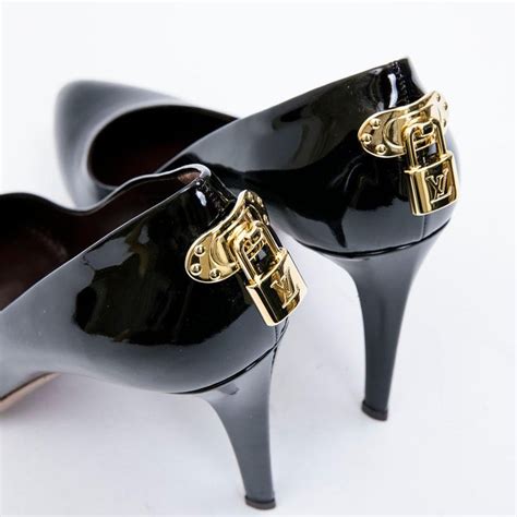 black louis vuitton heels|Louis Vuitton platform heels.